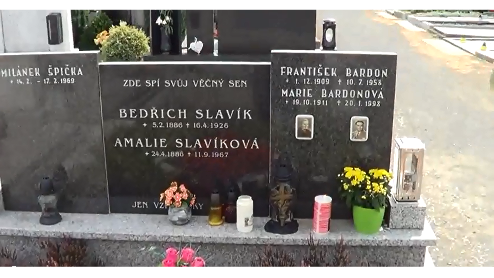 Tombe de Franz Bardon et de son épouse Marie