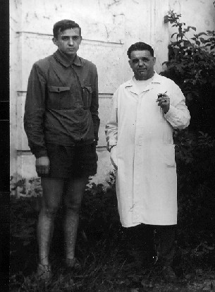 Franz Bardon avec son fils Lumir