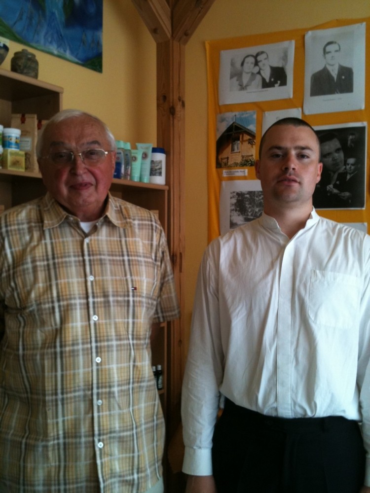 Lumir Bardon avec Martin Faulks